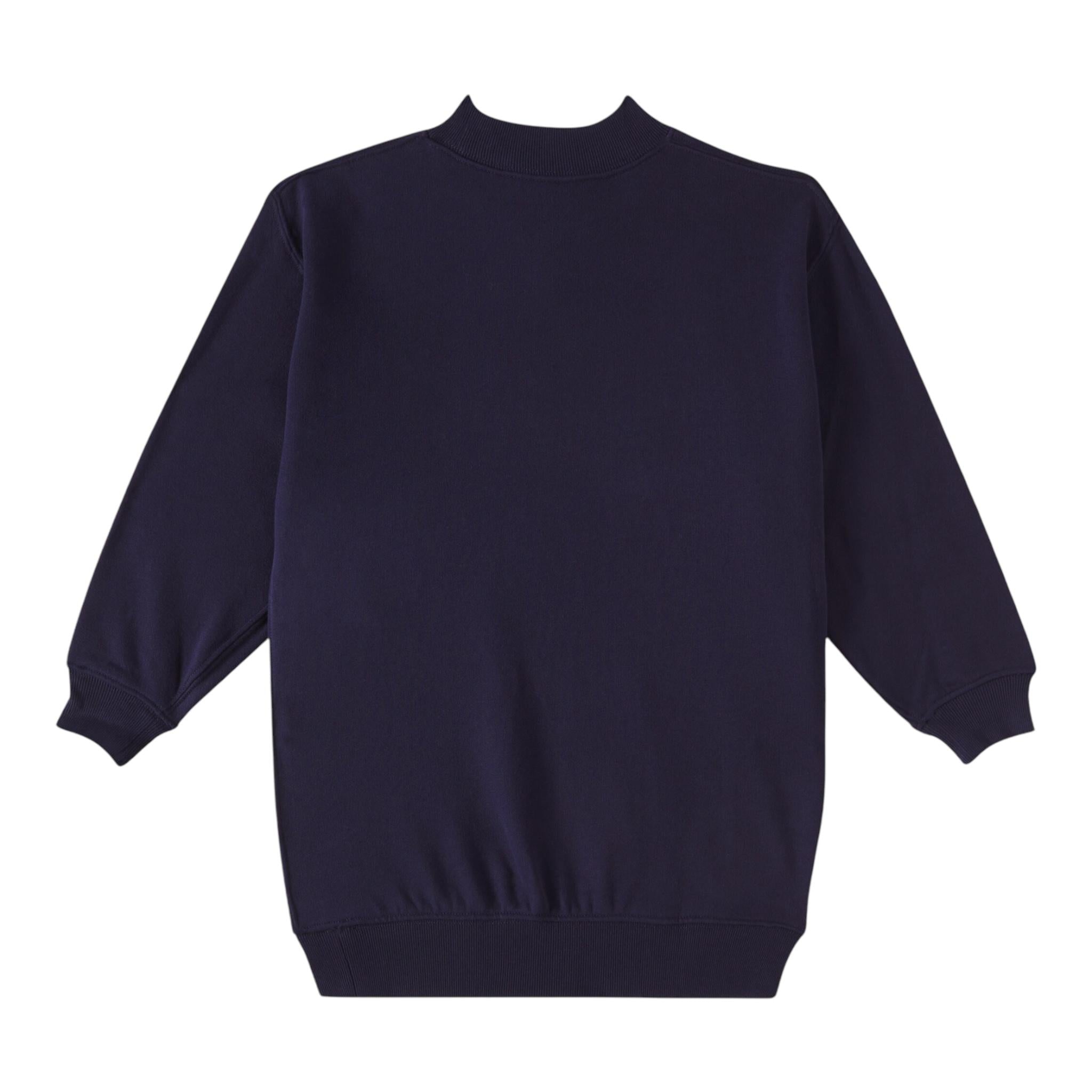 RALPH LAUREN abito tinta unita con stampa Blu per Bambina 312952155001 BLU RALPH LAUREN