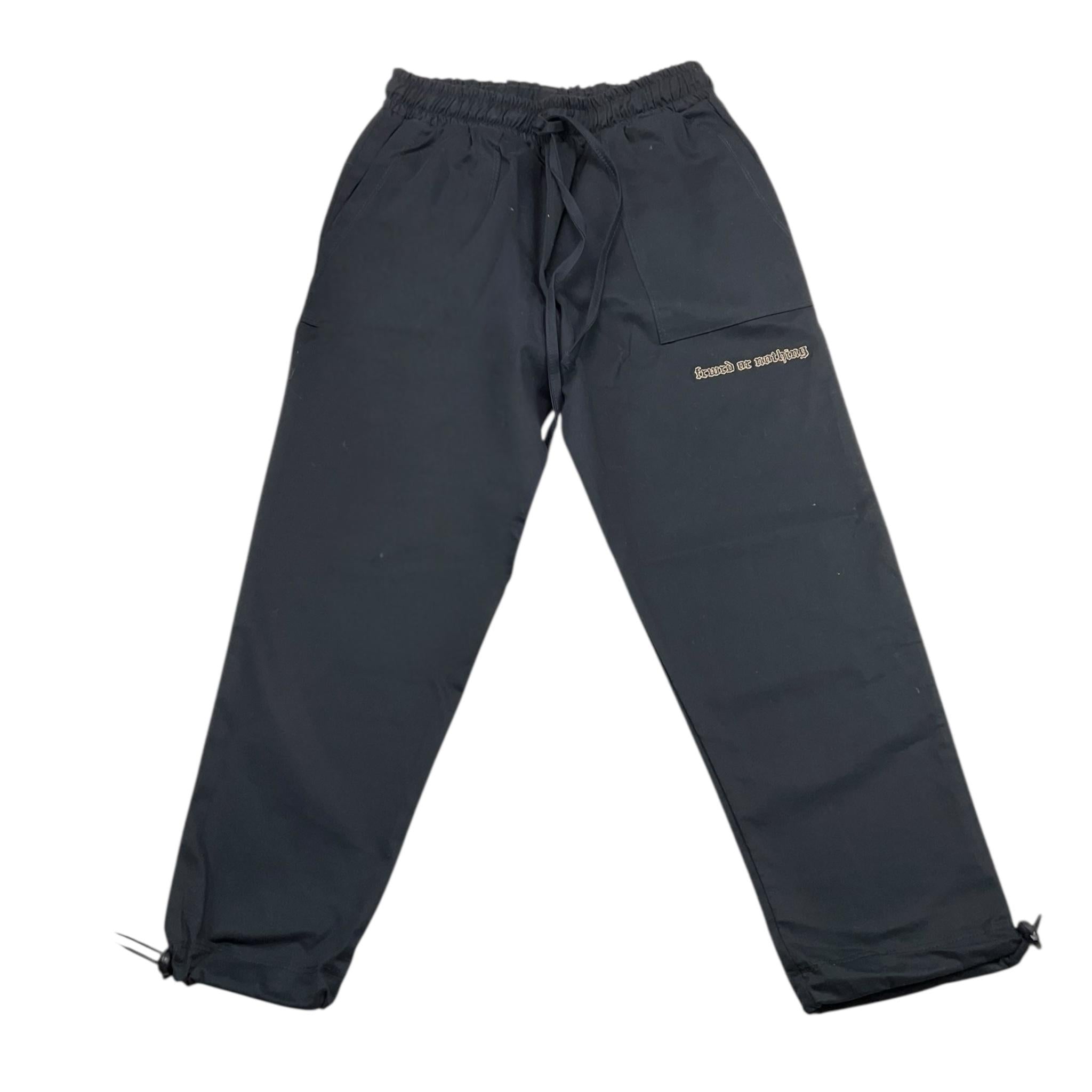 FRWRD CLOTHING pantalone tinta unita con elastico in vita Nero per Bambino 15217 NERO FRWRD CLOTHING