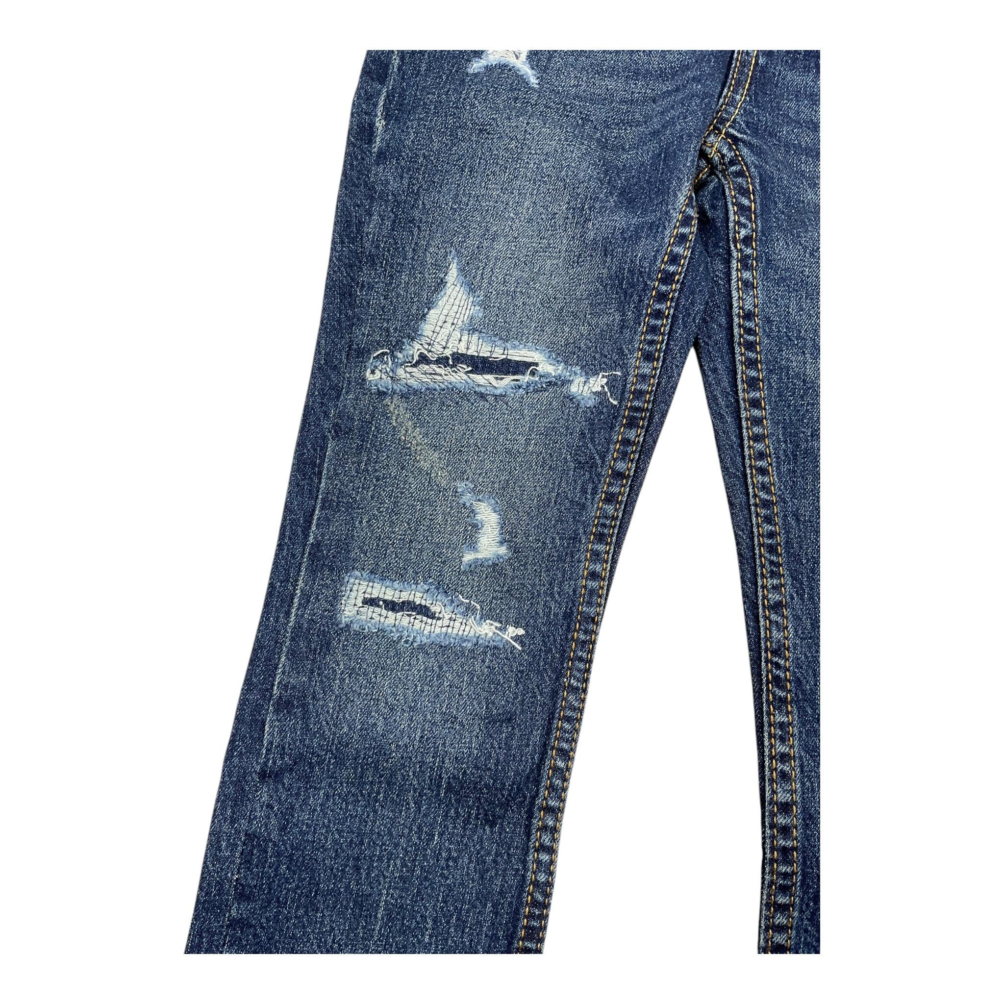 LEVIS jeans tinta unita cn girovita regolabile Blu per Bambino 8EL207 BLU LEVIS