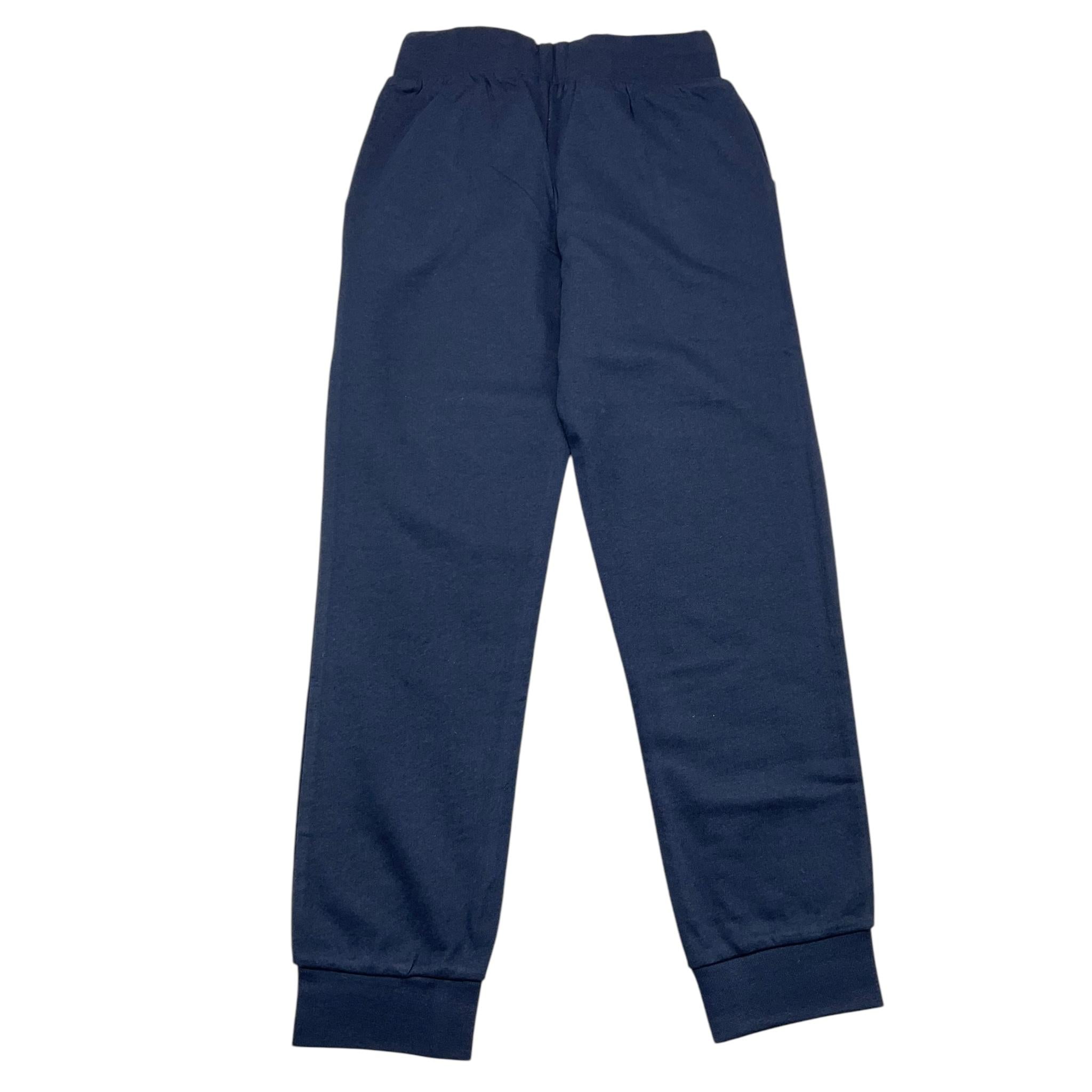 EMC pantalone tuta tinta unita con stampa Blu per Bambino BZ7046 BLU EMC