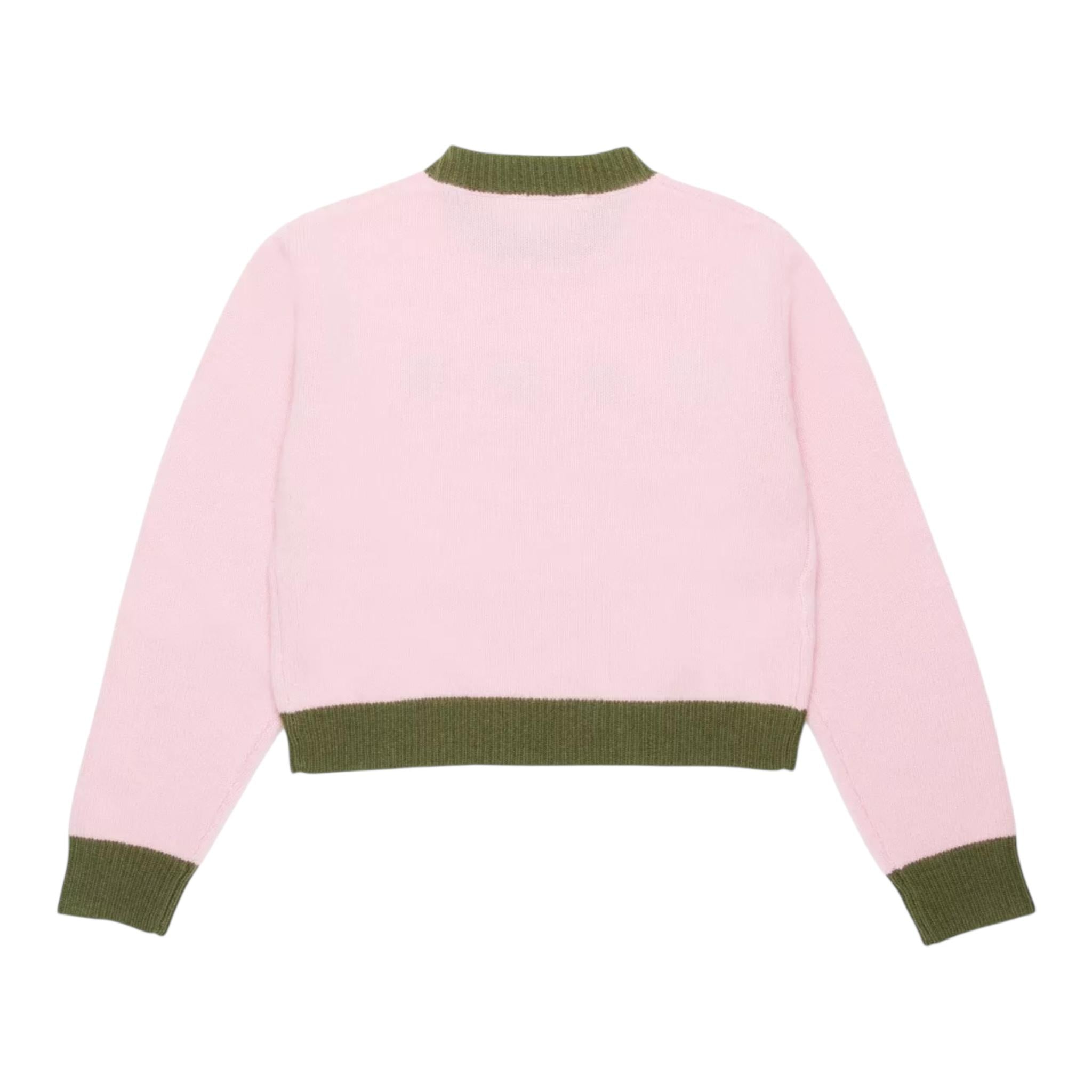 MARNI maglia tinta unita con stampa Rosa per Bambina M00993 ROSA MARNI