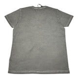 N°21 t-shirt girocollo tinta unita con stampa Grigio per Bambino N21943 GRIGIO N°21