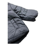 NEVER TOO giubbino tinta unita con zip e cappuccio Nero per Neonato NT1430N NERO NEVER TOO