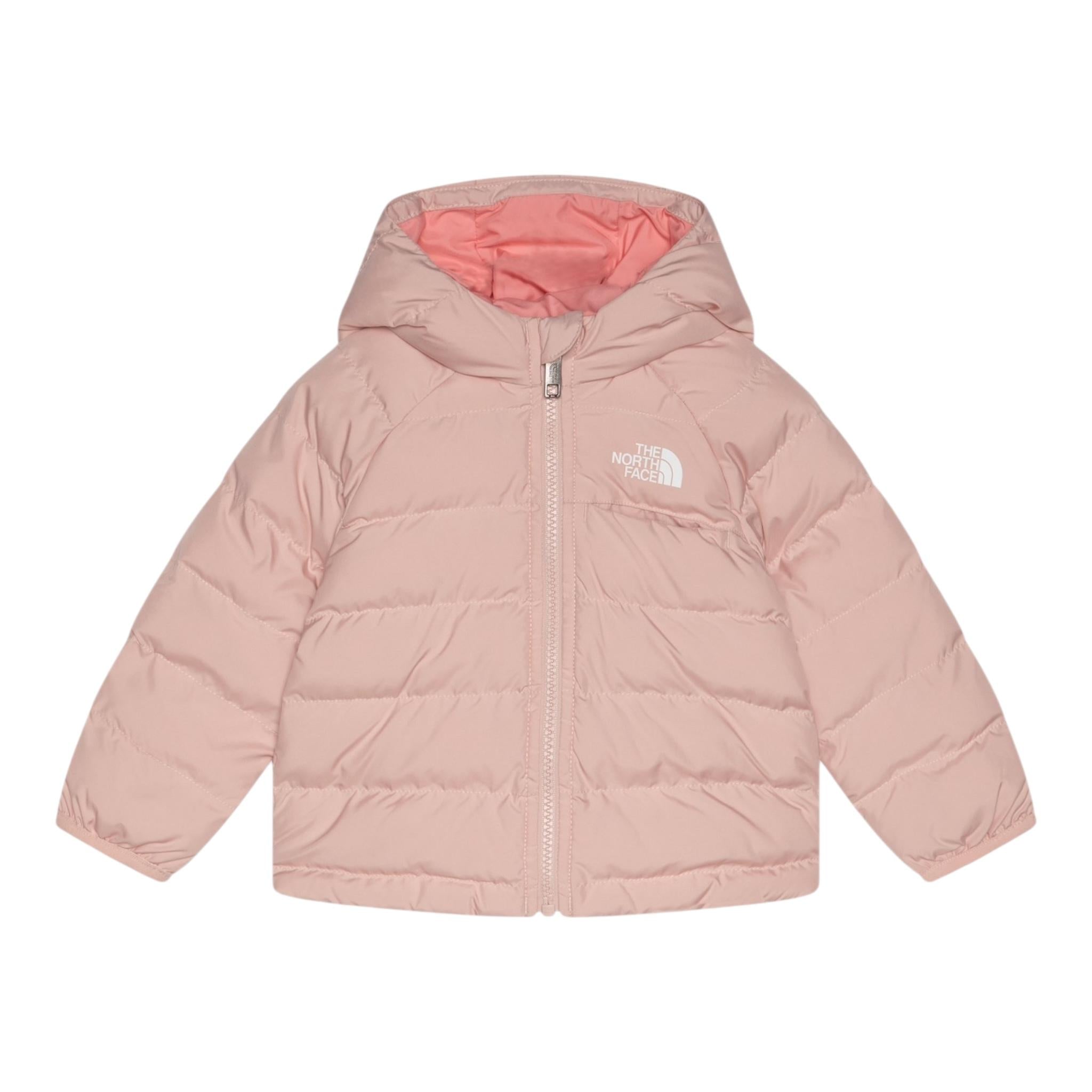 THE NORTH FACE giubbino bicolre reversibile con cappuccio e zip Rosa per Neonata NF0A88W3LK6X ROSA THE NORTH FACE