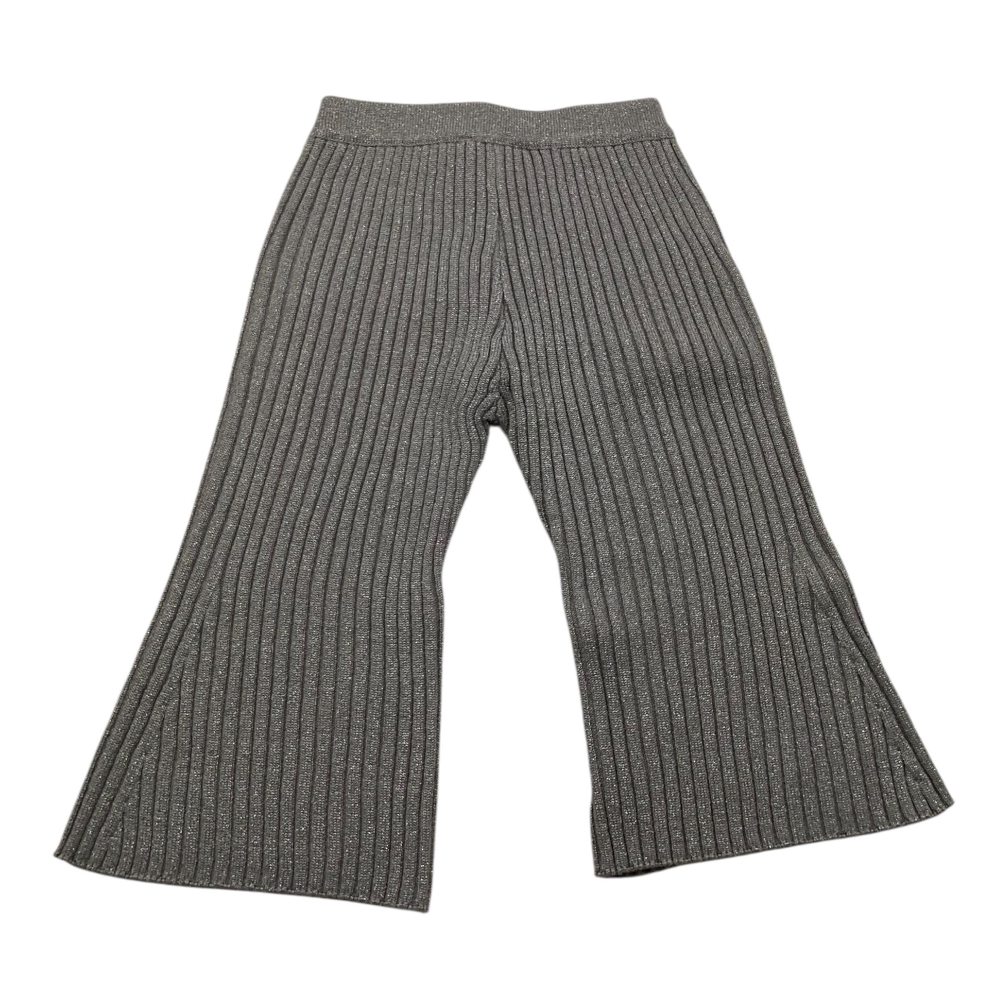 LIU JO pantalone tinta unita modello palazzo Grigio per Bambina KF4129X GRIGIO LIU JO