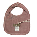LA STUPENDERIA bavetta tinta unita con fantasia cuori Bianco/rosa per Neonata TBBV20 BAINCO/ROSA LA STUPENDERIA