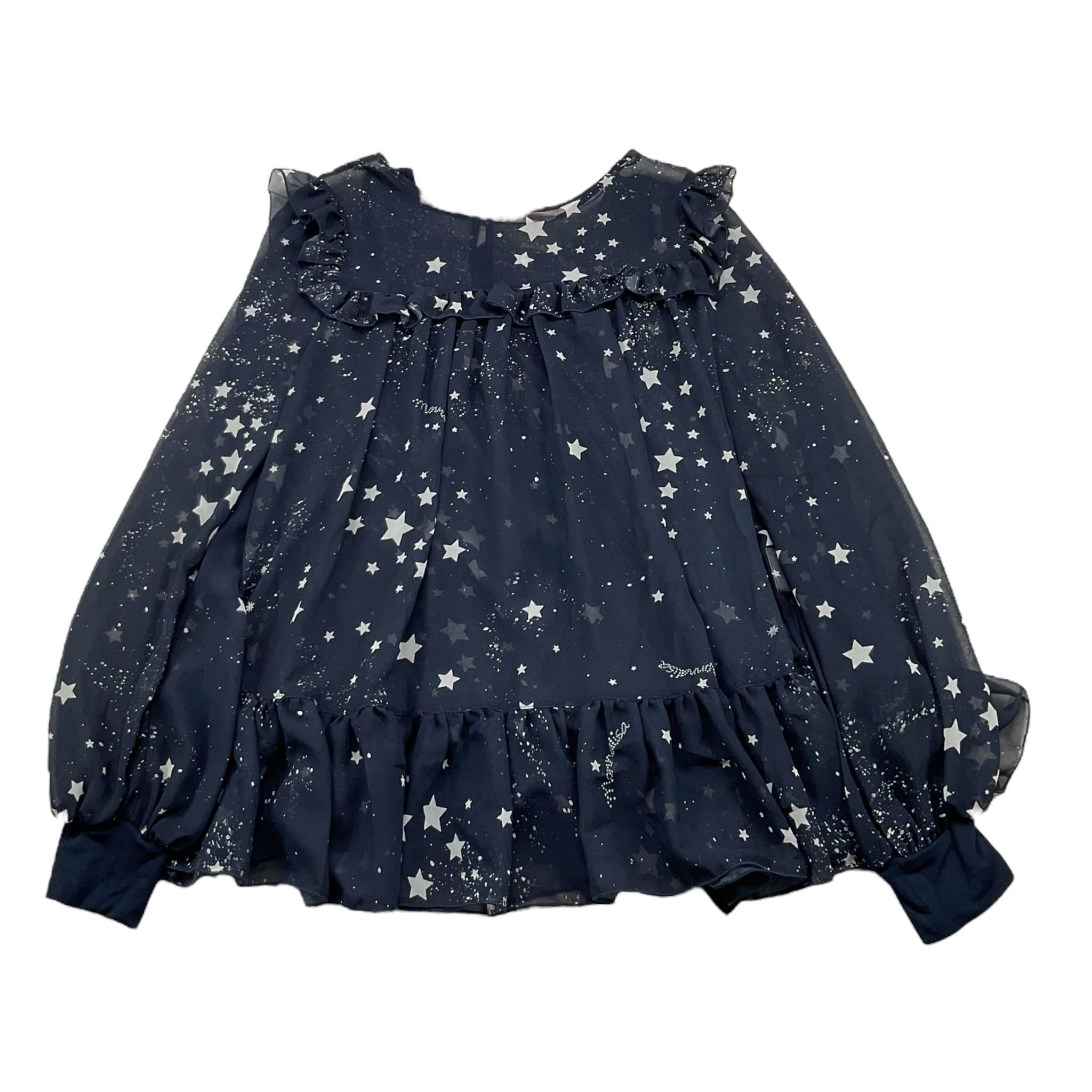 MONNALISA set canotta-camicia tinta unita Blu per Bambina 710304 BLU MONNALISA