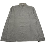 SUN68 polo manica lunga tinta unita Grigio per Bambino 24309 GRIGIO SUN68
