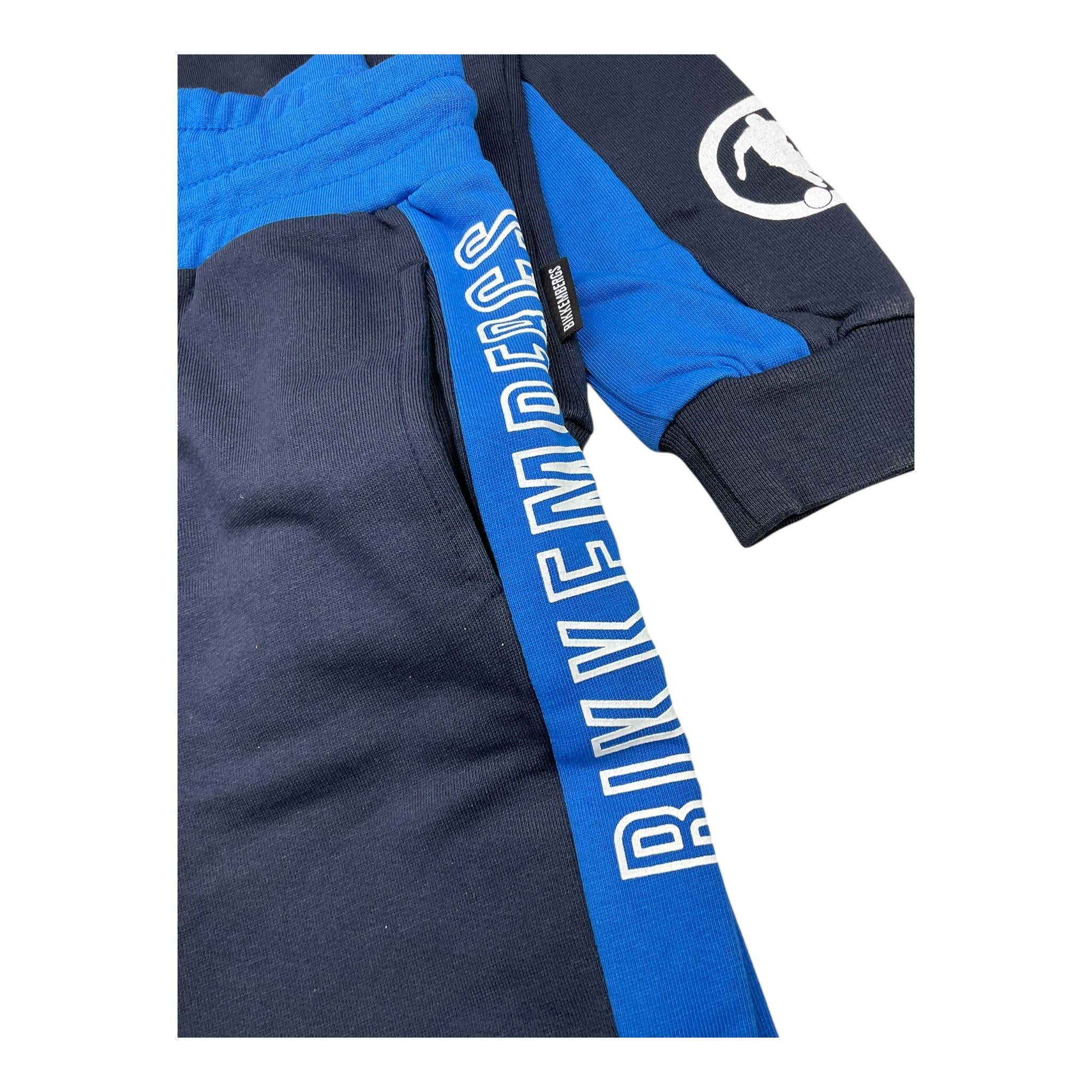 BiKKEMBERGS completo 2pz felpa-pantalone Blu per Bambino BK1826 BLU BiKKEMBERGS