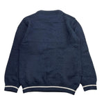 MAYORAL maglia tinta unita girocollo con stampa in rilievo Blu per Bambino 4341 BLU MAYORAL
