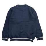 MAYORAL maglia tinta unita girocollo con stampa in rilievo Blu per Bambino 4341 BLU MAYORAL