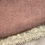 LA STUPENDERIA cappello tinta unita con ricami Rosa per Neonata TBCP10 ROSA LA STUPENDERIA