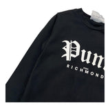 JOHN RICHMOND shirt girocollo tinta unita con stampa in contrasto Nero per Neonato RIA25097TS NERO JOHN RICHMOND