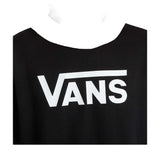 VANS shirt girocollo tinta unita con logo Nero per Bambino VN000XIY28 NERO VANS