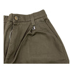 DIXIE pantalone tinta unita cn elastico in vita Verde per Bambina PHT1132G67X VERDE DIXIE