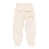 DOU DOU pantalone tinta unita con tasconi e brillantini Panna per Bambina DV6B21 PANNA DOU DOU