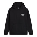 VANS felpa chiusa con cappuccio e stampa logo Nero per Bambino VN000JBEBLK1X NERO VANS