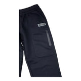 ICEBERG pantalone tuta tinta unita cn stampa logo Nero per Bambino PFICE5305J NERO ICEBERG