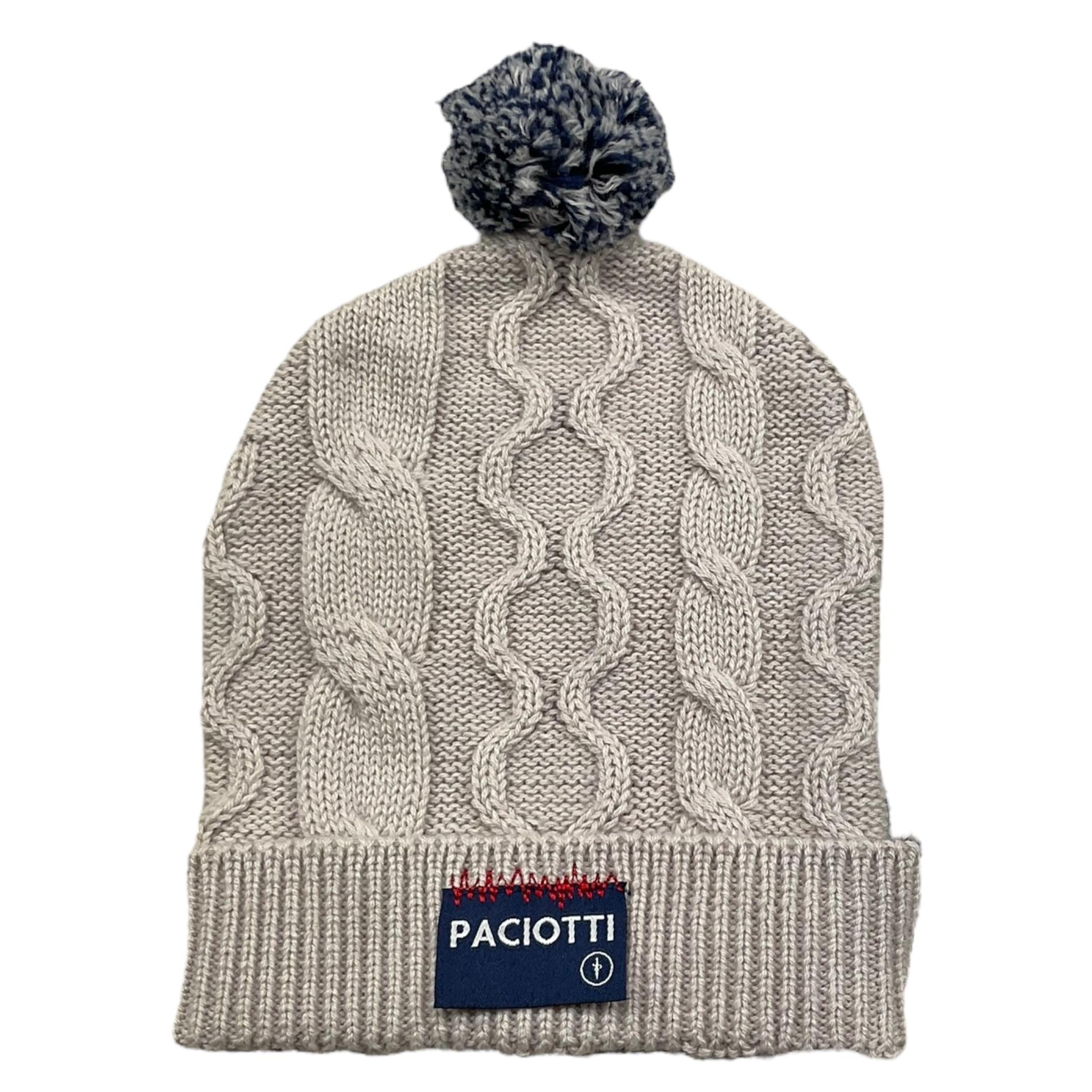 CESARE PACIOTTI cappello tinta unita con logo Grigio per Bambino CAP3325B GRIGIO CESARE PACIOTTI