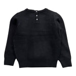 JOHN RICHMOND maglia tinta unita girocollo con stampa Nero per Neonato RIA24068MAX NERO JOHN RICHMOND