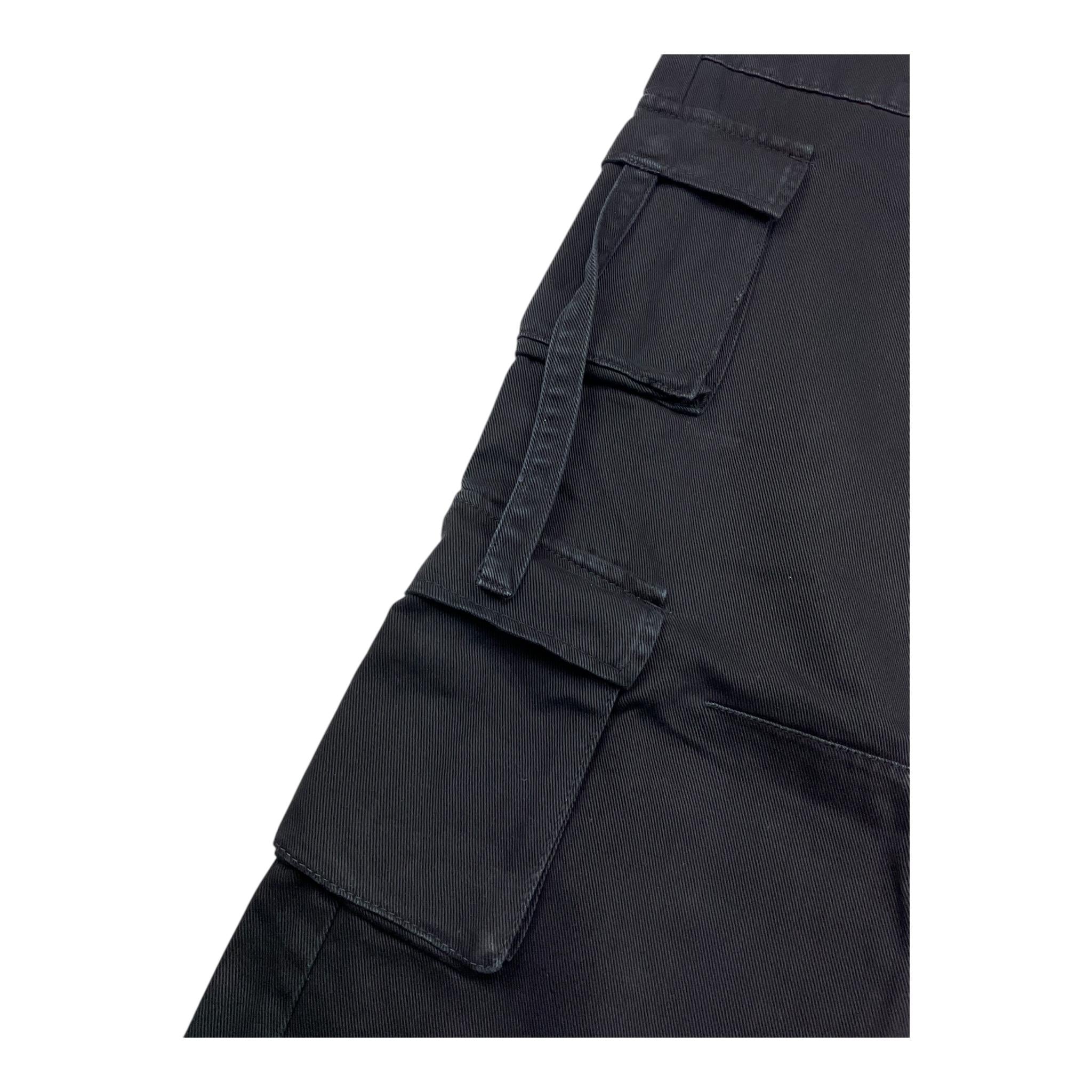JANICE pantalone modello palazzo tinta unita Nero per Bambina JN579R NERO JANICE