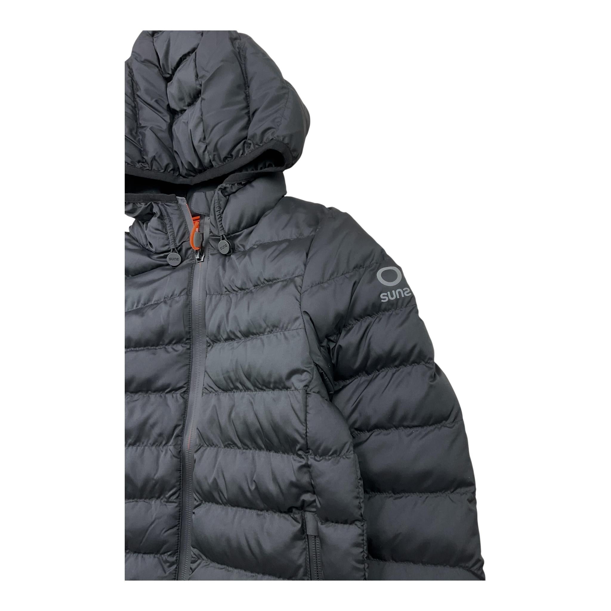 SUNS giubbino tinta unita con cappuccio Nero per Bambino GBS5304U NERO SUNS