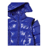 TWINSET giubbino tinta unita cn cappuccio Cobalto per Bambina 242GJ2160X COBALTO TWINSET