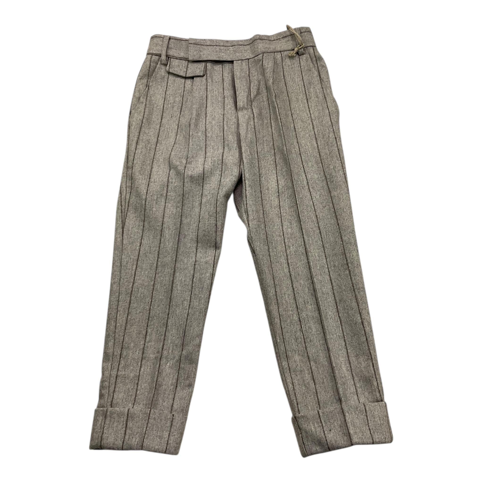 ELEVENTY pantalone tinta unita con fantasia a righe Grigio per Bambino ETP00I0173 GRIGIO ELEVENTY