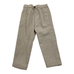 MICHAEL COAL pantalone tinta unita con fantasia a righe Grigio per Bambino LITADA3124F24 GRIGIO MICHAEL COAL