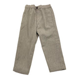 MICHAEL COAL pantalone tinta unita con fantasia a righe Grigio per Bambino LITADA3124F24 GRIGIO MICHAEL COAL