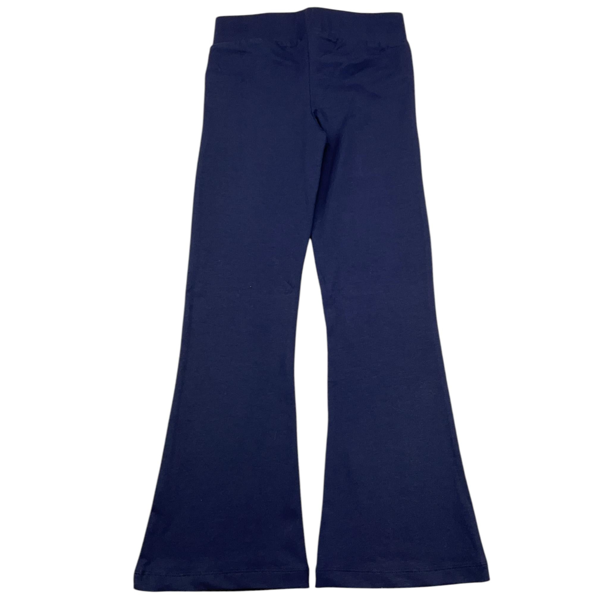 TRUSSARDI complet 2 pezzi shirt-pantalone zampa Blu per Bambina TGA25013CJ BLU TRUSSARDI