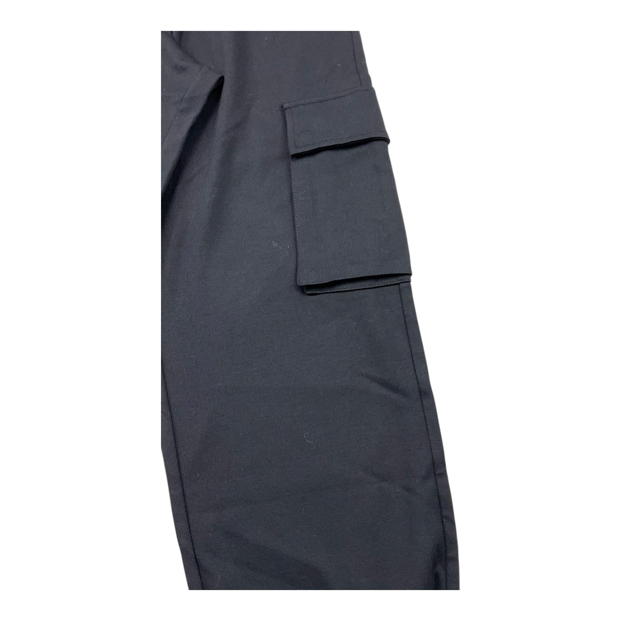 I'M BRIAN pantalone tinta unita con elastico in vita Nero per Bambino BT6P90X NERO I'M BRIAN