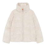 SAVE THE DUCK giubbino tinta unita in velluto Beige per Bambino J31460G BEIGE SAVE THE DUCK