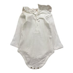 WEDOBLE body manica lunga tinta unita con colletto Bianco per Neonata I1911616E BIANCO WEDOBLE