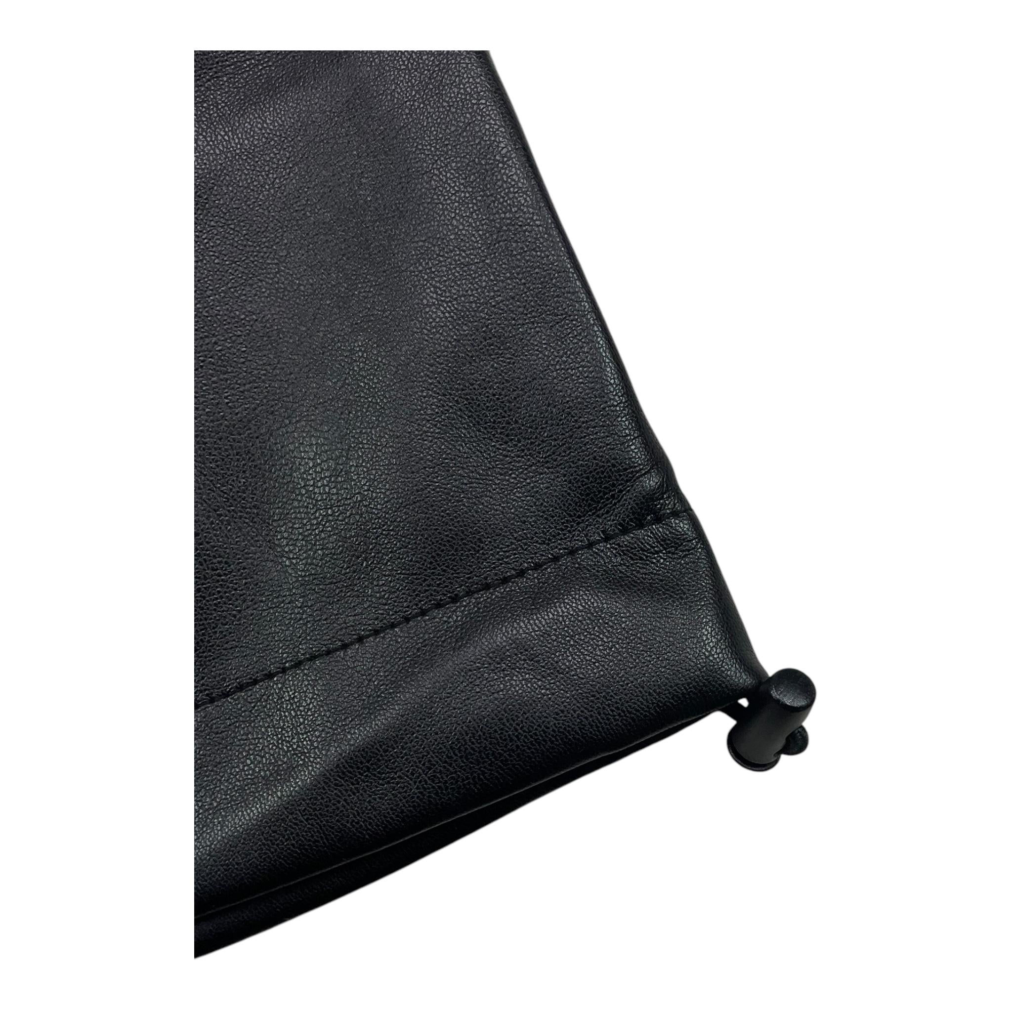 PINKO pantalone ecopelle tinta unita con elastico in vita Nero per Bambina F2PIJGPA173 NERO PINKO