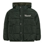 TRUSSARDI giubbino tinta unita con zip e cappuccio Verde per Bambino TBA24087PI VERDE TRUSSARDI