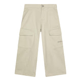 CALVIN KLEIN pantalone tinta unita con girovita regolabile Grigio per Bambina IG0IG02513X GRIGIO CALVIN KLEIN