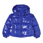 TWINSET giubbino tinta unita cn cappuccio Cobalto per Bambina 242GJ2160X COBALTO TWINSET