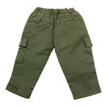 TRUSSARDI pantalone tinta unita con elastico in vita Verde per Neonato TIA24037PA VERDE TRUSSARDI