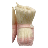 LITTLE BEAR babbucce bicolore Bianco/rosa per Neonata 5110F BIANCO/ROSA LITTLE BEAR