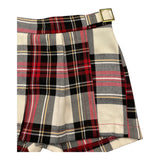 M+E' short stampa fantasia a quadri Rosso per Bambina UE1530J ROSSO M+E'