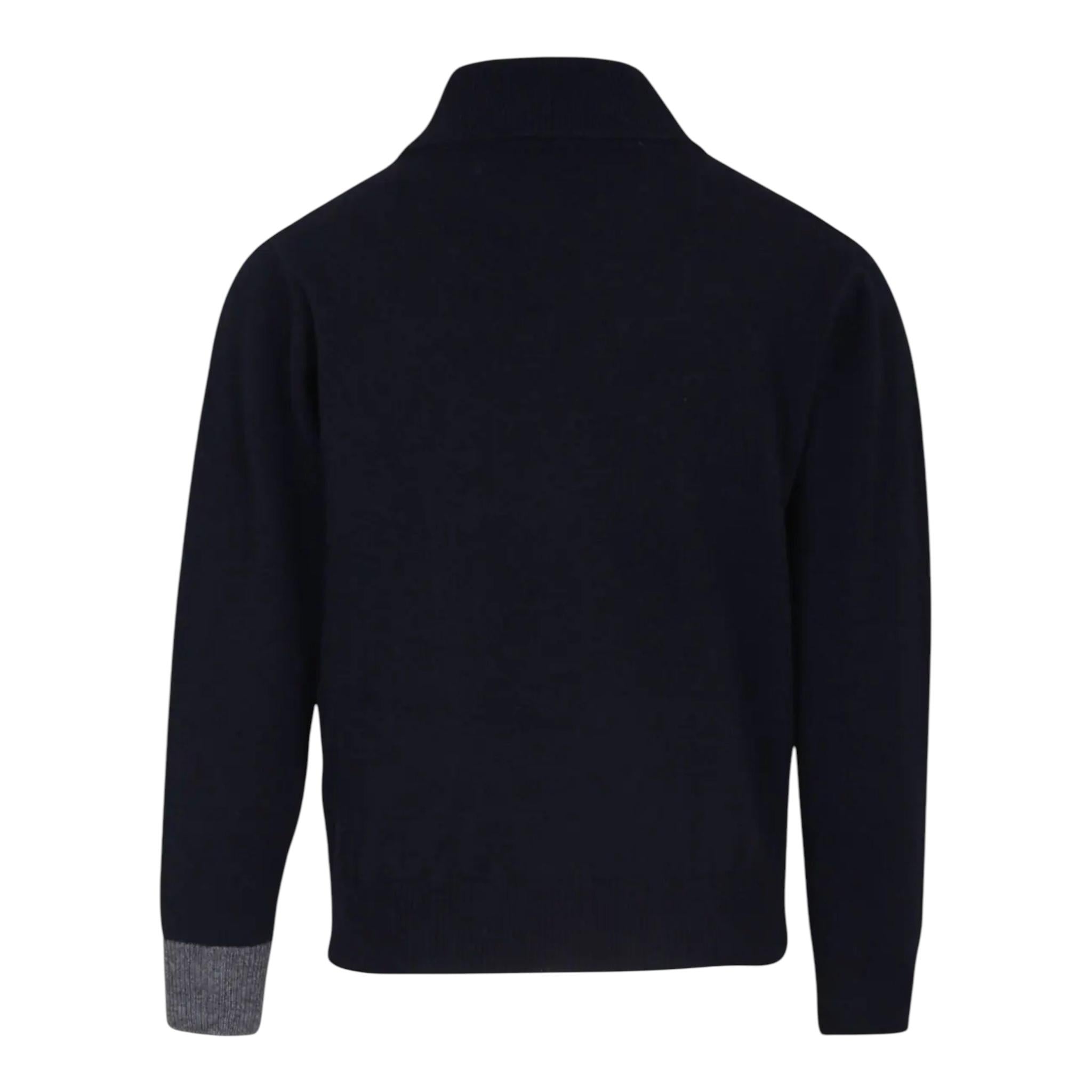 FAY maglia tinta unita collo alto Blu per Neonato FV9P20N BLU FAY