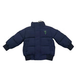 TRUSSARDI giubbino tinta unita con bottoni e zip Blu per Neonato TIA25048PI BLU TRUSSARDI