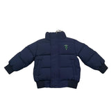 TRUSSARDI giubbino tinta unita con bottoni e zip Blu per Neonato TIA25048PI BLU TRUSSARDI