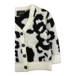 JOHN RICHMOND cardigan tinta unita con fantasia Bianco per Neonata RIA25112CD BIANCO JOHN RICHMOND