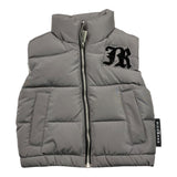 JOHN RICHMOND giubbino modello smanicato tinta unita con logo Grigio per Neonato RIA25008GT GRIGIO JOHN RICHMOND