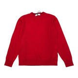 JECKERSON maglia girocollo tinta unita con logo Rosso per Bambino J3508 ROSSO JECKERSON