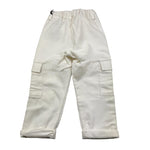 DANIELE ALESSANDRINI pantalone tinta unita con elastico in vita Bianco per Bambino 1231P00007 BIANCO DANIELE ALESSANDRINI