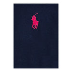 RALPH LAUREN felpa chiusa con cappuccio tinta unita con maniche in contrasto Blu per Bambina 312950937001 BLU RALPH LAUREN