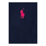 RALPH LAUREN felpa chiusa con cappuccio tinta unita con maniche in contrasto Blu per Bambina 312950937001 BLU RALPH LAUREN
